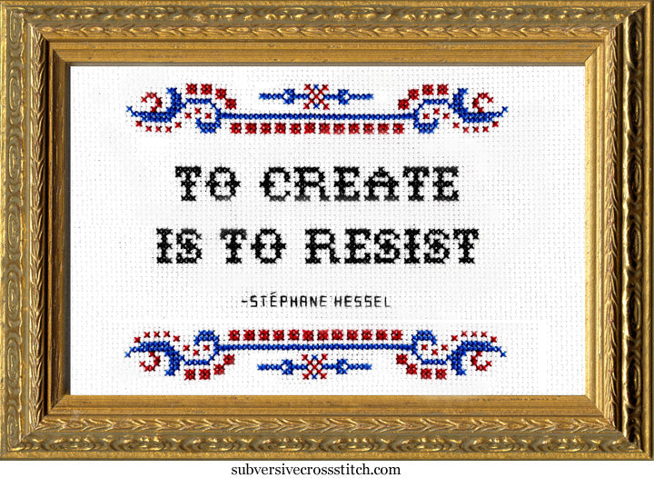 To Create Is To Resist