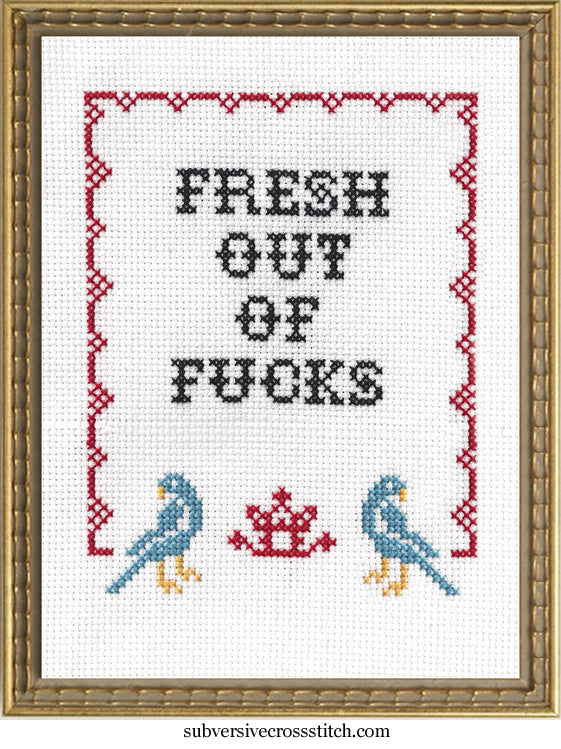 Fresh Out Of Fucks