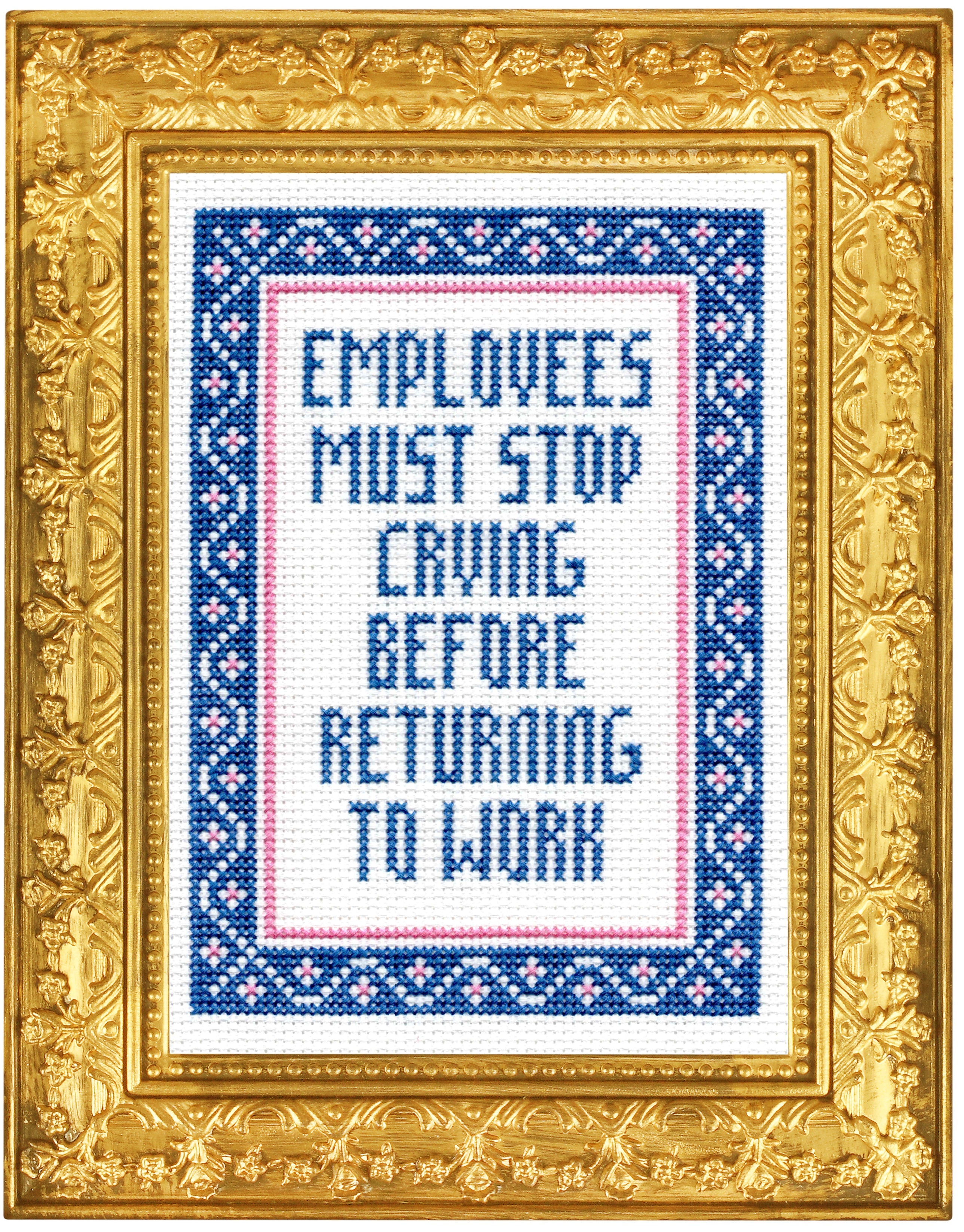 Employees Must Stop Crying Before Returning To Work