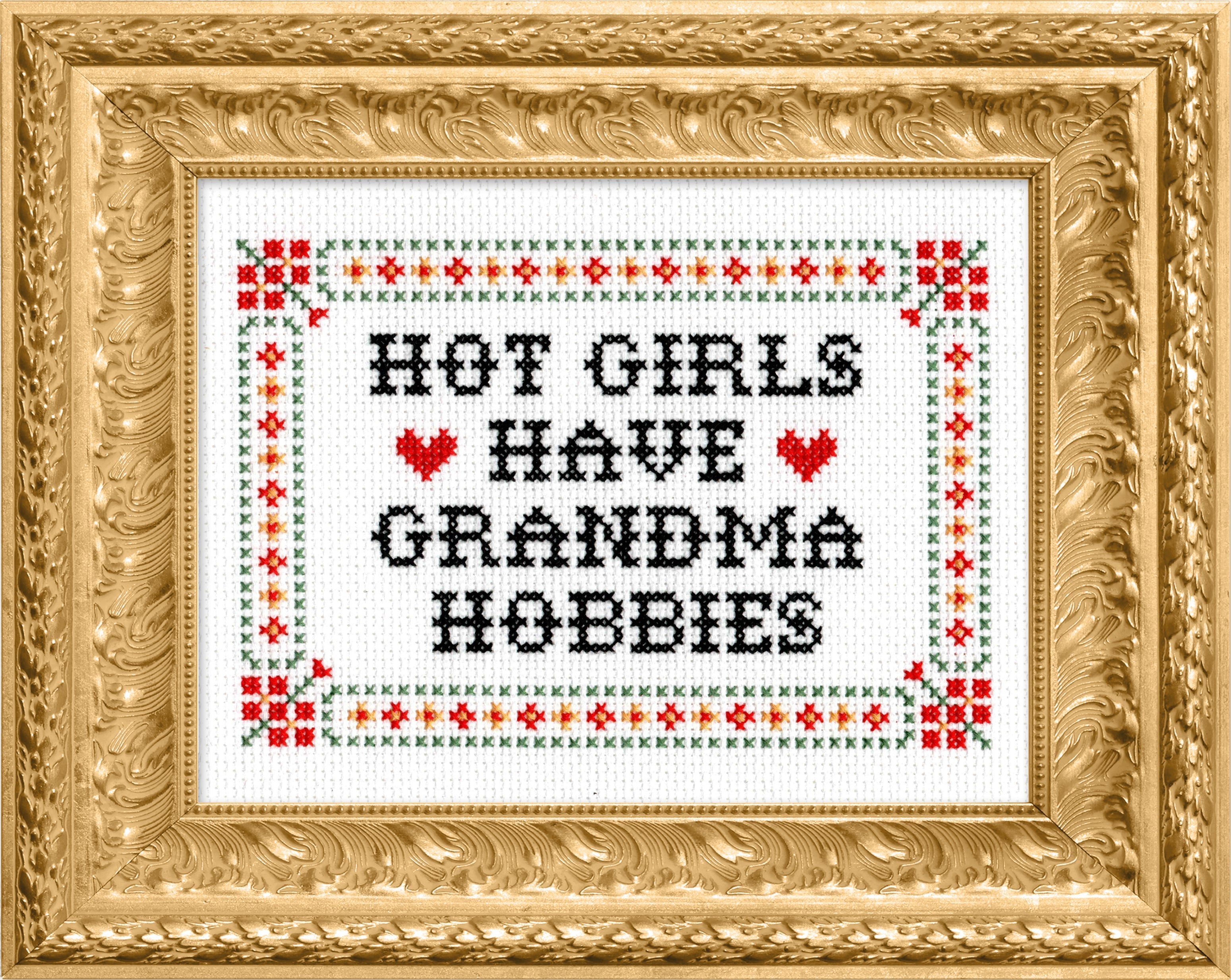 Hot Girls Have Grandma Hobbies