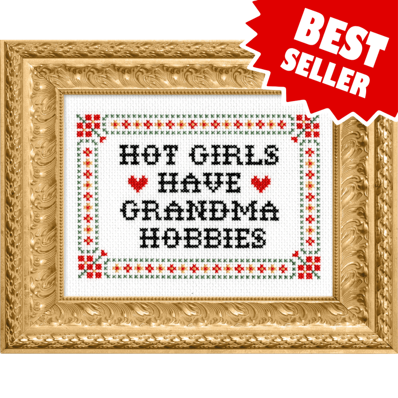 Hot Girls Have Grandma Hobbies
